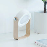 Foldable USB rechargeable LED night light and portable lantern lamp with touch dimming for bedroom and home décor
