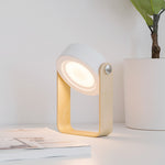 Foldable USB rechargeable LED night light and portable lantern lamp with touch dimming for bedroom and home décor